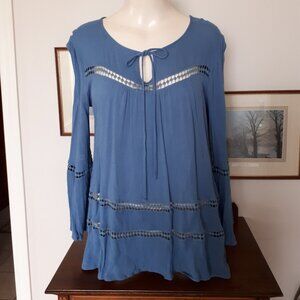 Blue top by Design Lab - Sz. M